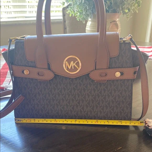 Michael Kors Brown and Black Satchel Bag - Picture 4 of 5